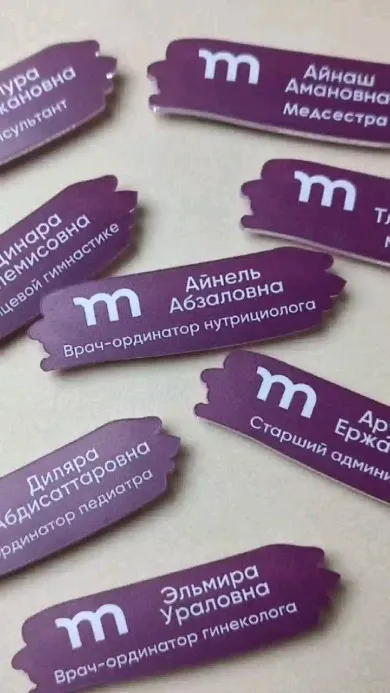 Бейджтер мен ланъярдтар — жұмыс үлгісі 22
