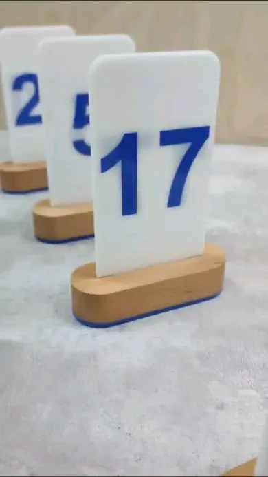 Гардероб нөмірлері — жұмыс үлгісі 4